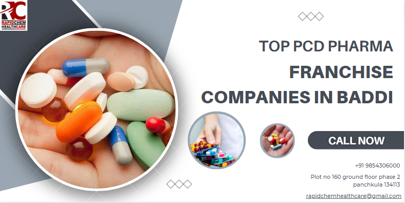 Top PCD Pharma Franchise Companies in Baddi 